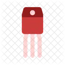 Electronic Electrical Component Flat Icon