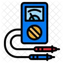 Voltimetro Electricidad Probador Icono