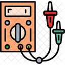 Voltimetro Multimetro Probador Electrico Icono