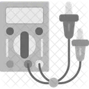 Voltimetro Multimetro Probador Electrico Icono