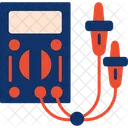 Voltimetro Multimetro Probador Electrico Icono