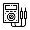 Voltmeter Measure Electronics Icon