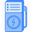 Voltmeter Electric Filling Icon