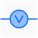 Voltmeter Battery Device Icon