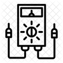 Voltmeter Measuring Energy Icon