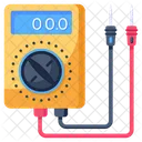 Ammeter Voltmeter Electric Meter Icon