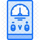 Voltmeter Electrical Voltage Icon