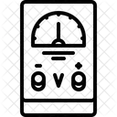 Voltmeter Electrical Experiment Icon