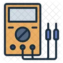 Voltmeter Electric Physics Icon