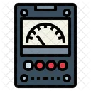 Voltmeter Measuring Energy Icon