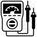 Voltmetre Metre Amperemetre Icône
