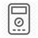 Voltmetre Tension Electricite Icône