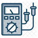 Voltmetre Compteur Delectricite Voltmetre Icône