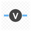 Voltmetre Circuit Icône