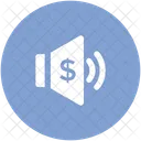 Volume With Dollar Icon