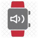 Volume Smartwatch Hand Watch Icon