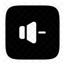 Diminuir Volume Volume Baixo Volume Icon