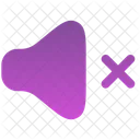 Volume Cross Icon