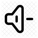 Volume Down Sound Speaker Icon