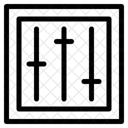 볼륨 이퀄라이저  아이콘