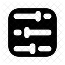 Volume Mixer  Symbol