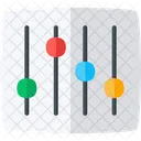 Adjustment Multimedia Audio Symbol