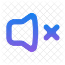 Volume Off X Icon