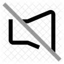 Volume Off Mute Sound Off Icon