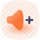 Volume Up Sound Speaker Icon