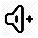 Volume Up Sound Speaker Icon
