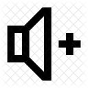 Volume Up Sound Speaker Icon