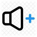 Volume Up Sound Loudspeaker Icon