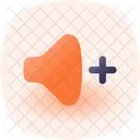 Volume Up Sound Speaker Icon