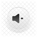 No Sonido Skeuomorph Icon