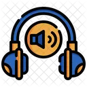 Volumen de auriculares  Icon