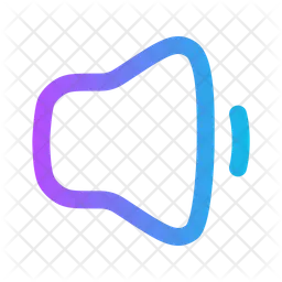Volumen klein  Symbol
