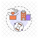 Voluntariado a largo plazo  Icono