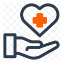 Voluntario Donante Ayuda Icono