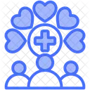 Volunteer Medical Health Icon