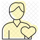 Volunteer Coordinator Charity Icon