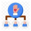 Volunteer Organization  Icon