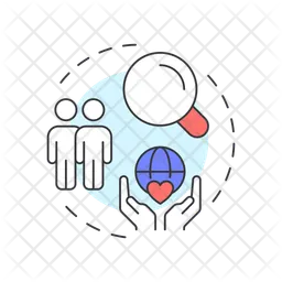 Volunteer recruitment  Icon