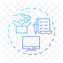 Volunteer reporting  Icon