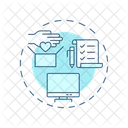 Volunteer Reporting Tracking Icon