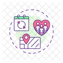 Volunteer scheduling  Icon