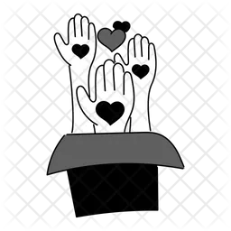 Volunteer Work  Icon