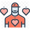 Volunteers Helpful Helping Person Icon