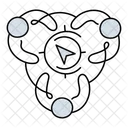 Vom Ziel geleitet  Symbol
