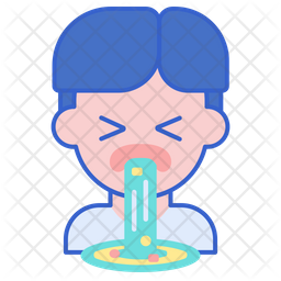 63 Diarrhea And Vomiting Colored Outline Icons - Free in SVG, PNG, ICO -  IconScout