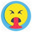 Vomit Emoji Emoticon Emotag Icon